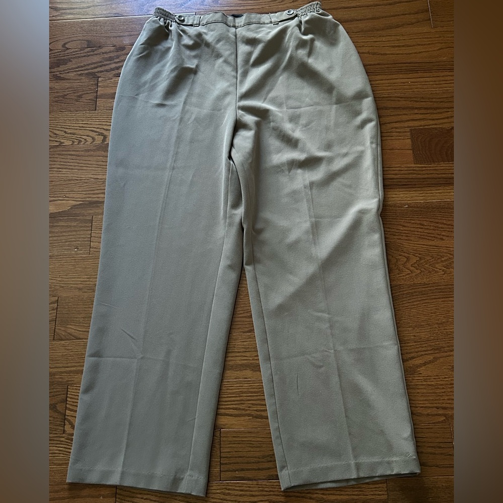 Jeno Neuman Vintage Tan Women’s Pull On Pants Sz Lp